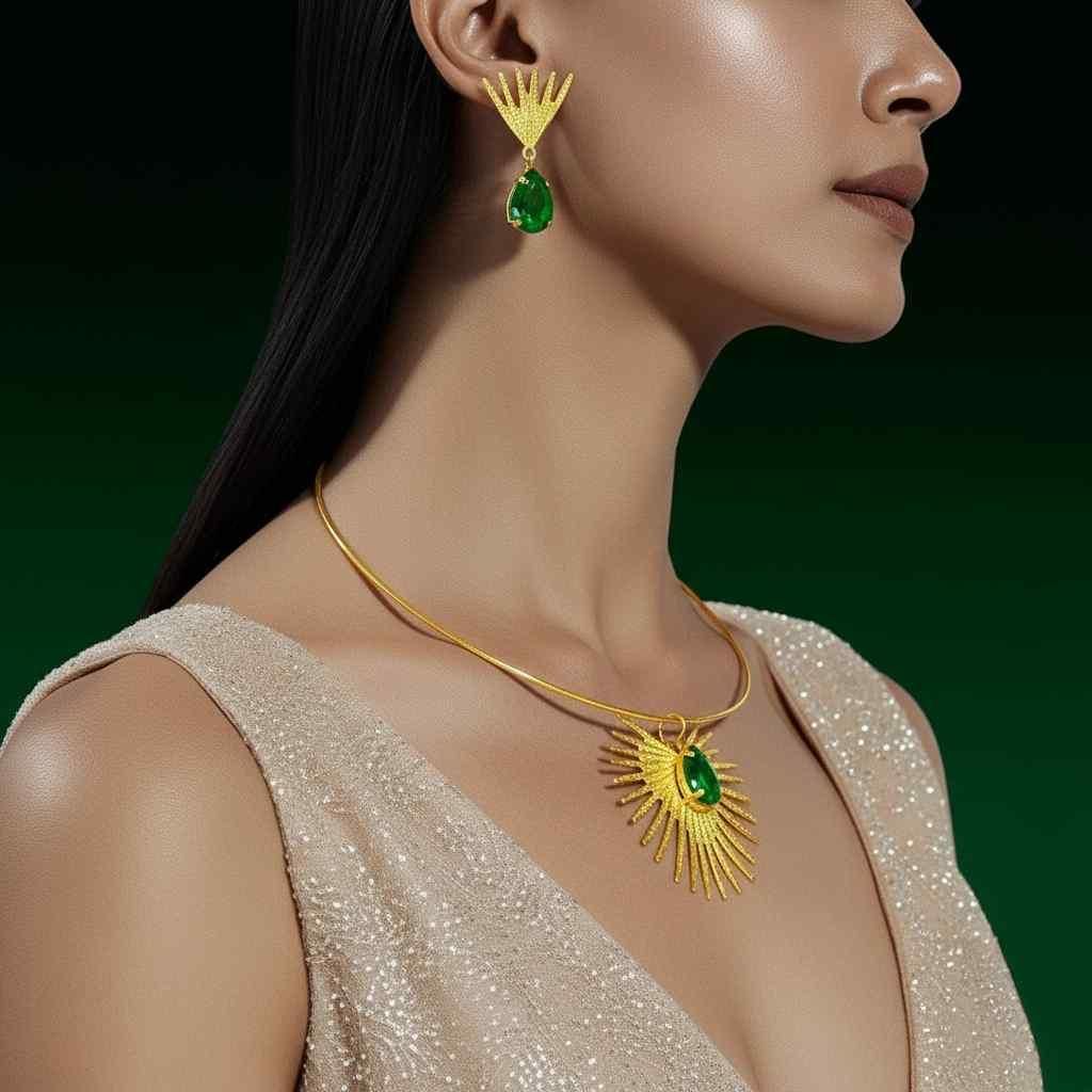 Set of Necklace and Earring (Pack of 1)